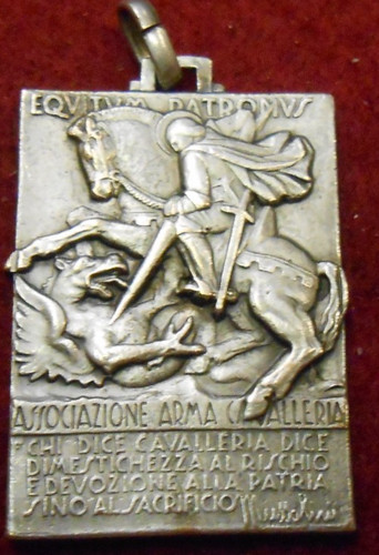 Medaglia cavalleria raduno - iv,