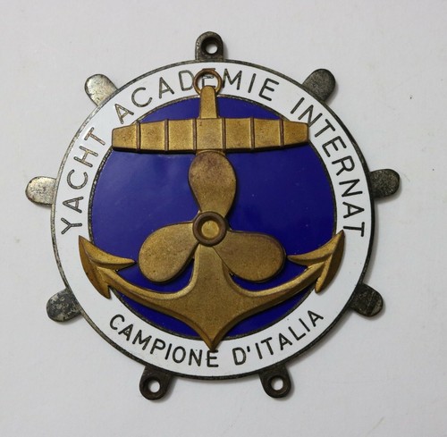 Placchetta yacht academie - placchetta,