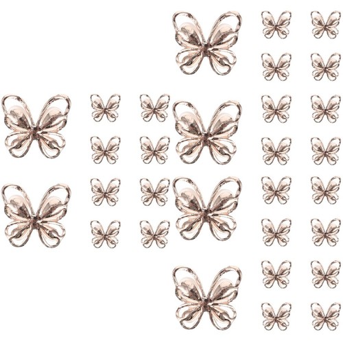 Pezzi charm unghie farfalle - 30,
